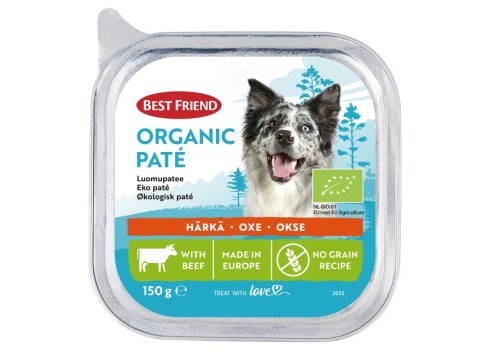 Best Friend KOERA PASTEET ORGANIC VEIS 150G N1