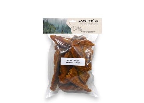 Koerustükk kuivatatud kanafilee koerale 500g