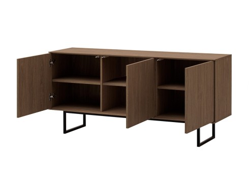 Kummut KALMAR tume tamm, mööbel, elutoamööbel, kummutid, tv-alus, tv-alused