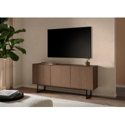 Kummut KALMAR tume tamm, mööbel, elutoamööbel, kummutid, tv-alus, tv-alused