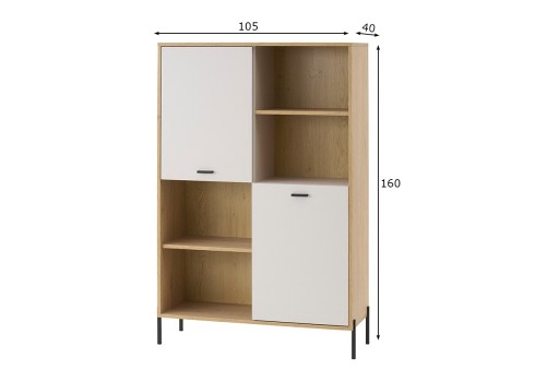 Kapp-riiul FREDERICIA kašmiirhall / tamm, mööbel, elutoamööbel, kapid, riiulid, mööbli müük