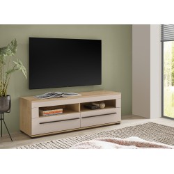 Tv-alus CANTARA beež / tamm,  mööbel, elutoamööbel, tv-alused