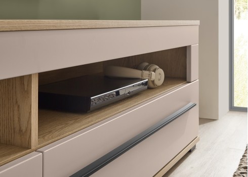 Tv-alus CANTARA beež / tamm, mööbel, elutoamööbel, tv-alused, tv-kapp
