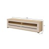 Tv-alus CANTARA beež / tamm, mööbel, elutoamööbel, tv-alused, tv-kapp