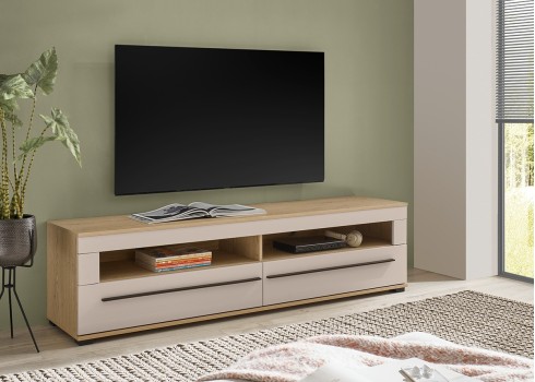 Tv-alus CANTARA beež / tamm, mööbel, elutoamööbel, tv-alused, tv-kapp