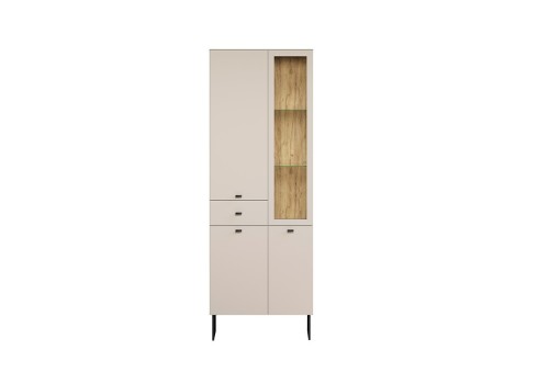 Kapp-riiul BELLUGI beež, mööbel, elutoamööbel, kapp, riiul, kapid