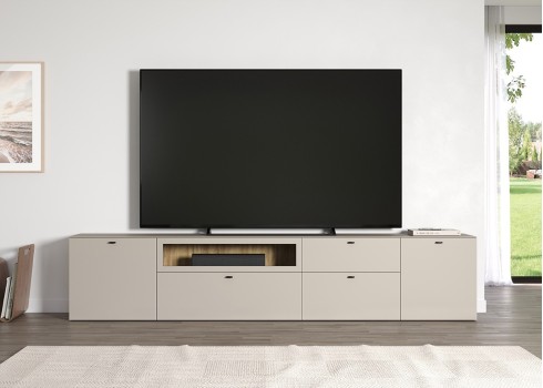 Tv-alus BELLUGI beež, mööbel, elutoamööbel, tv-alused, mööbli müük