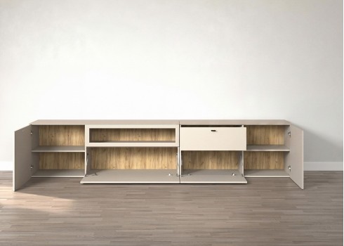 Tv-alus BELLUGI beež, mööbel, elutoamööbel, tv-alused, mööbli müük