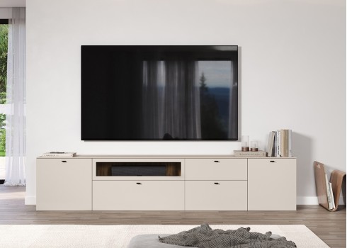 Tv-alus BELLUGI beež, mööbel, elutoamööbel, tv-alused, mööbli müük