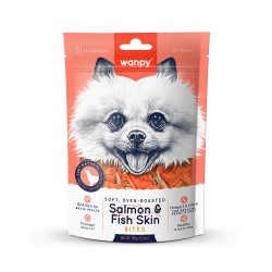 Wanpy Dogs Salmon Fish Shape bites koera maius 100g
