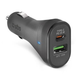 Charger SBS Car 25W USB-USB-C