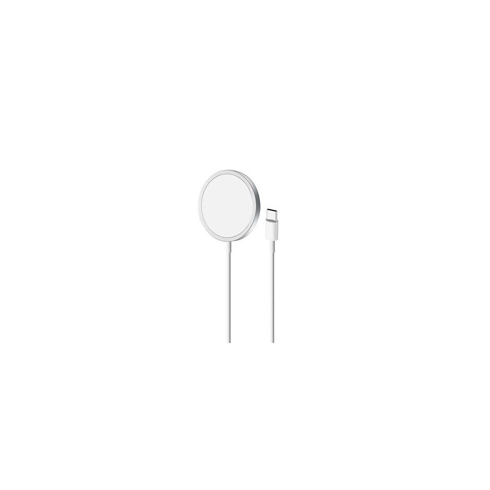 Laadija Puro Magnetic Wireless USB-C, MagSafe, 1m, valge
