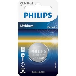 Patarei Philips CR2430 3 V Lithium