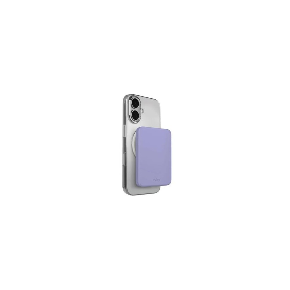 Power bank Puro 4200mAh, MagSafe, USB-C, Pink