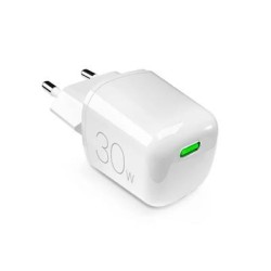 Vooluadapter Puro GaN 30W USB-C, White