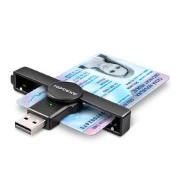ID-smart card reader Axagon USB-A