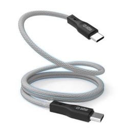 Kaabel SBS Magnetic USB-C-USB-C, 60W, 1m, Gray
