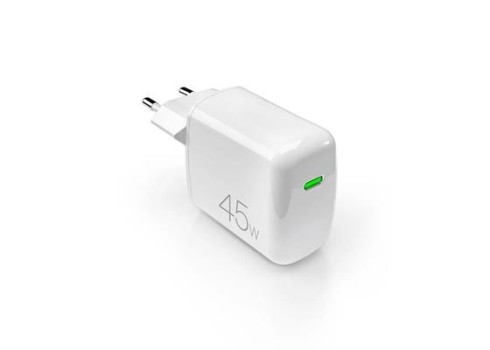 Vooluadapter Puro GaN 45W USB-C, White
