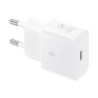 Vooluadapter Samsung 25W USB-C w-o cable, White