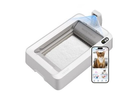 Petkit Automaatne kassiliivakast kaameraga, Purobot Crystal Duo