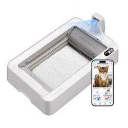 Petkit Automaatne kassiliivakast kaameraga, Purobot Crystal Duo