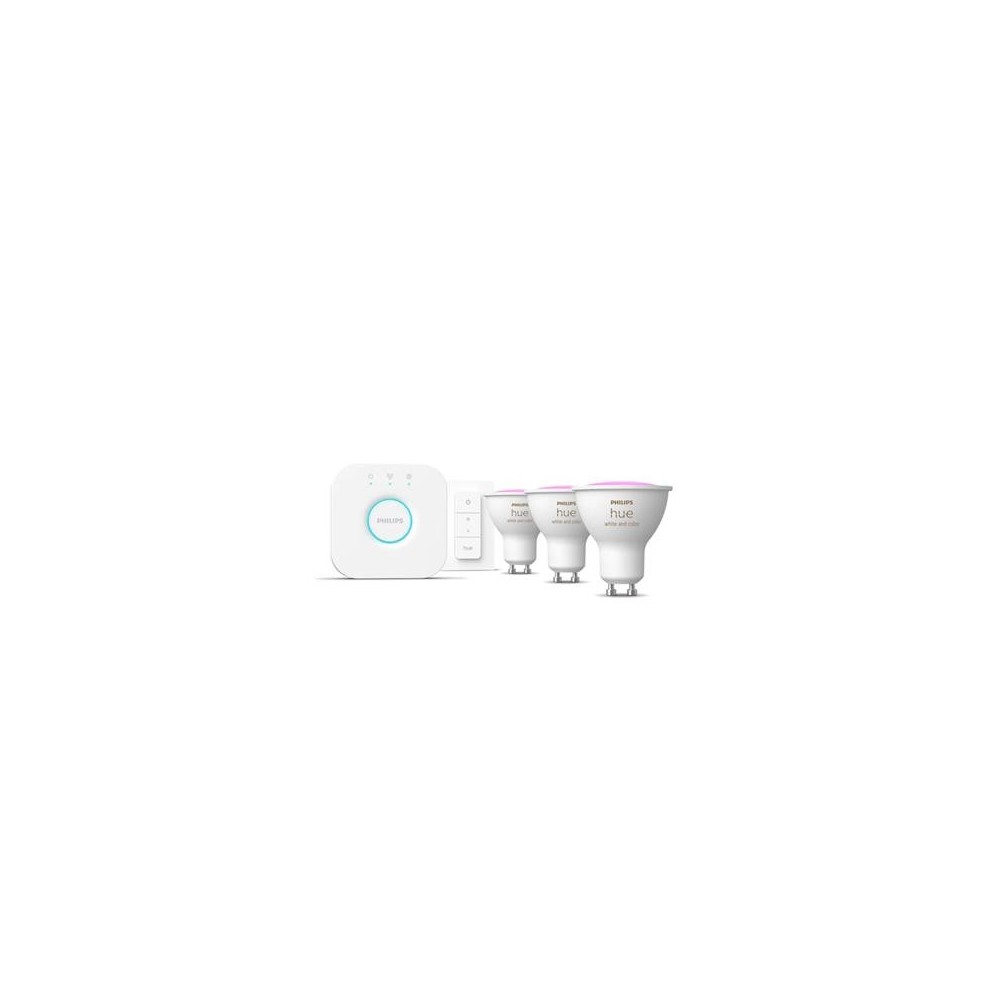 Philips Hue Starter Kit Colored 4.3W GU10 3pcs sw