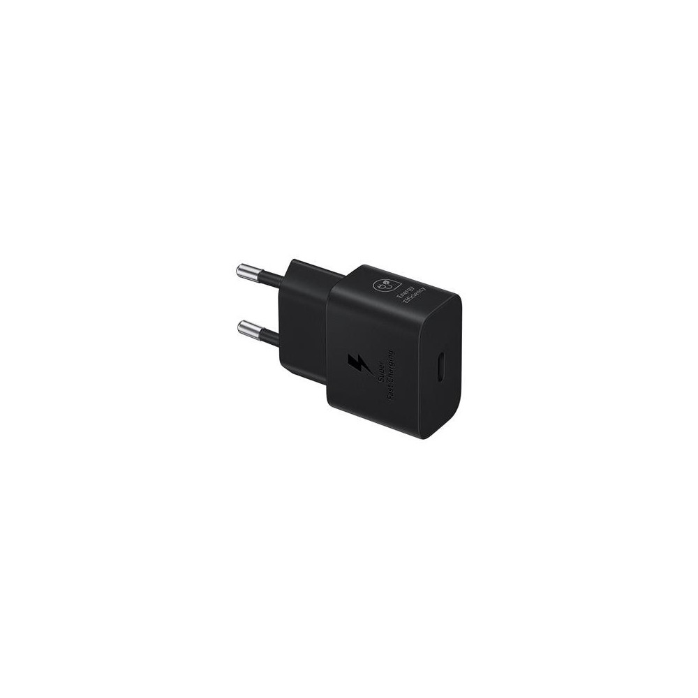 Vooluadapter Samsung 25W USB-C w-o cable, Black