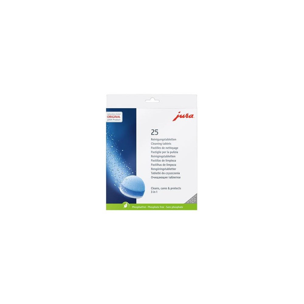 Puhastustablett 3-faasilised Jura 25tk