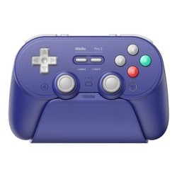 Pult 8BitDo PC-SWITCH-SWITCH2 Pro 3 BT + Laadija W, sinine