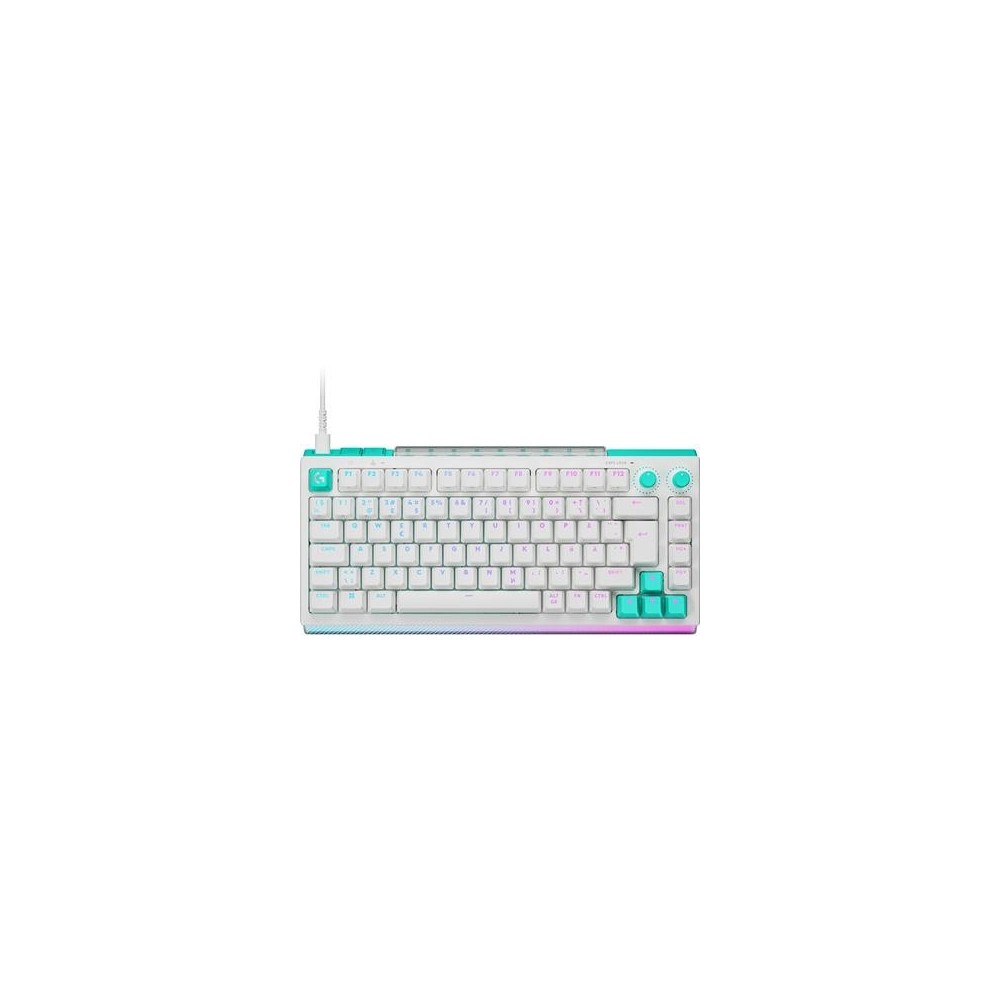 Klaviatuur Logitech G512 X 75 SWE, valge