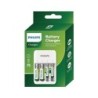 Laadija Philips + 2x700mAh AAA + 2x1300mAh AA