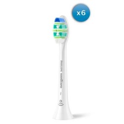 Hambaharja otsik 6tk, Philips Intercare, valge