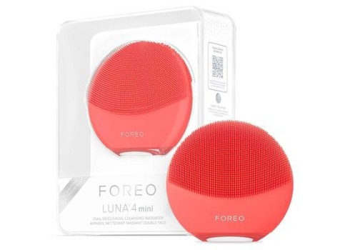 Foreo LUNA 4 mini Coral, näopuhastusseade