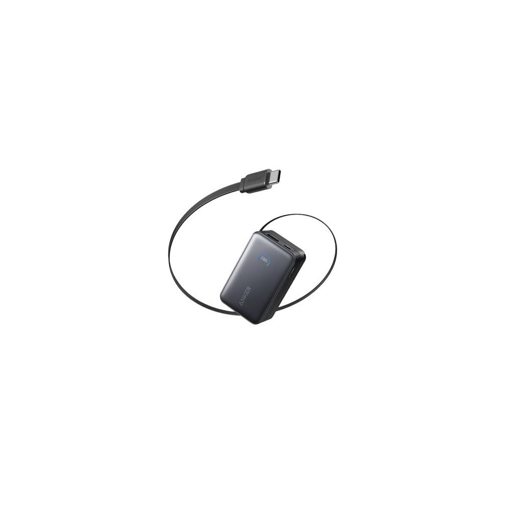 Power bank Anker 10000mAh 45W Display USB-C Cable, Black