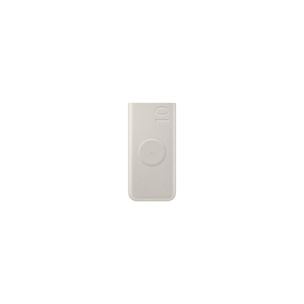 Akupank Samsung 10000mAh 25W Wireless, Beige