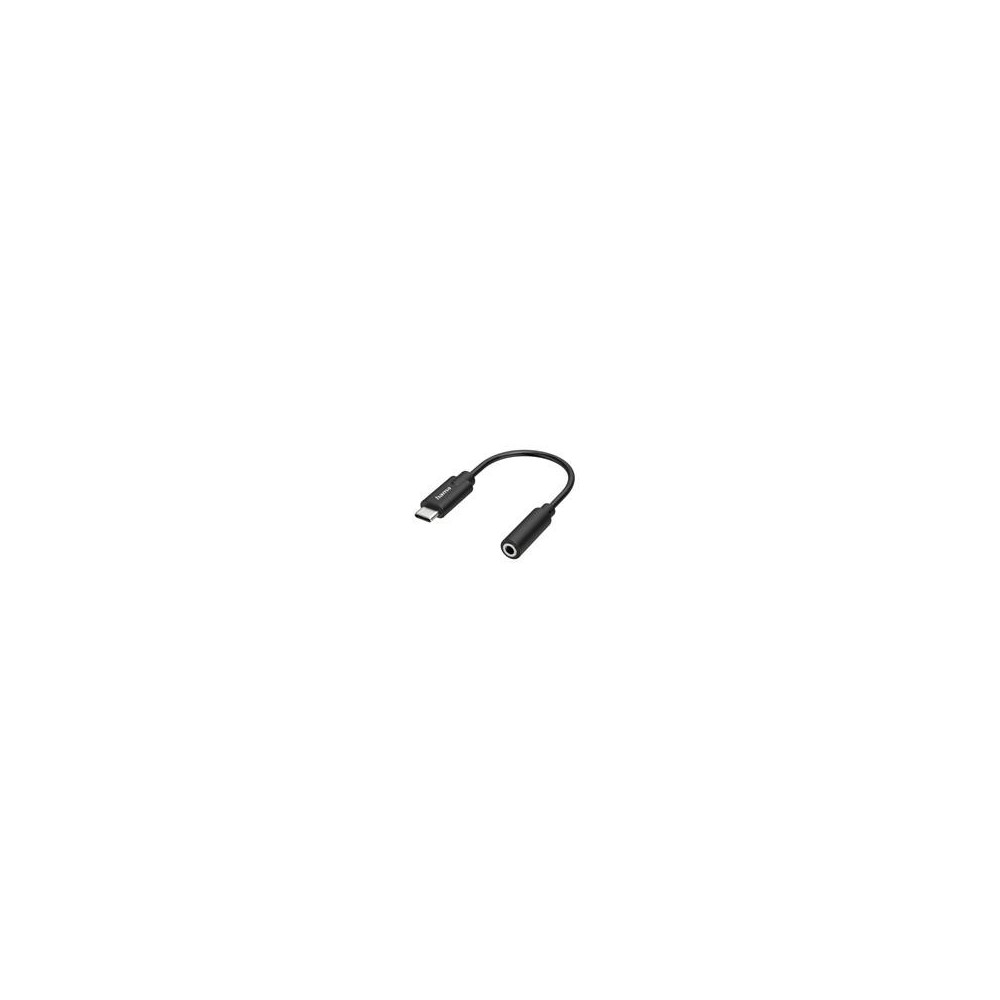 Adap. Hama USB C pistik - 3,5mm pesa