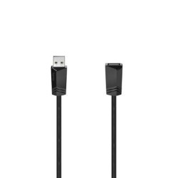 Cable Hama USB Extension, USB 2.0, 480 Mbps, 1.50m