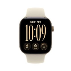 Apple Watch 12 GPS 42mm Light Gold Alu, Sand Sport Band - S-M