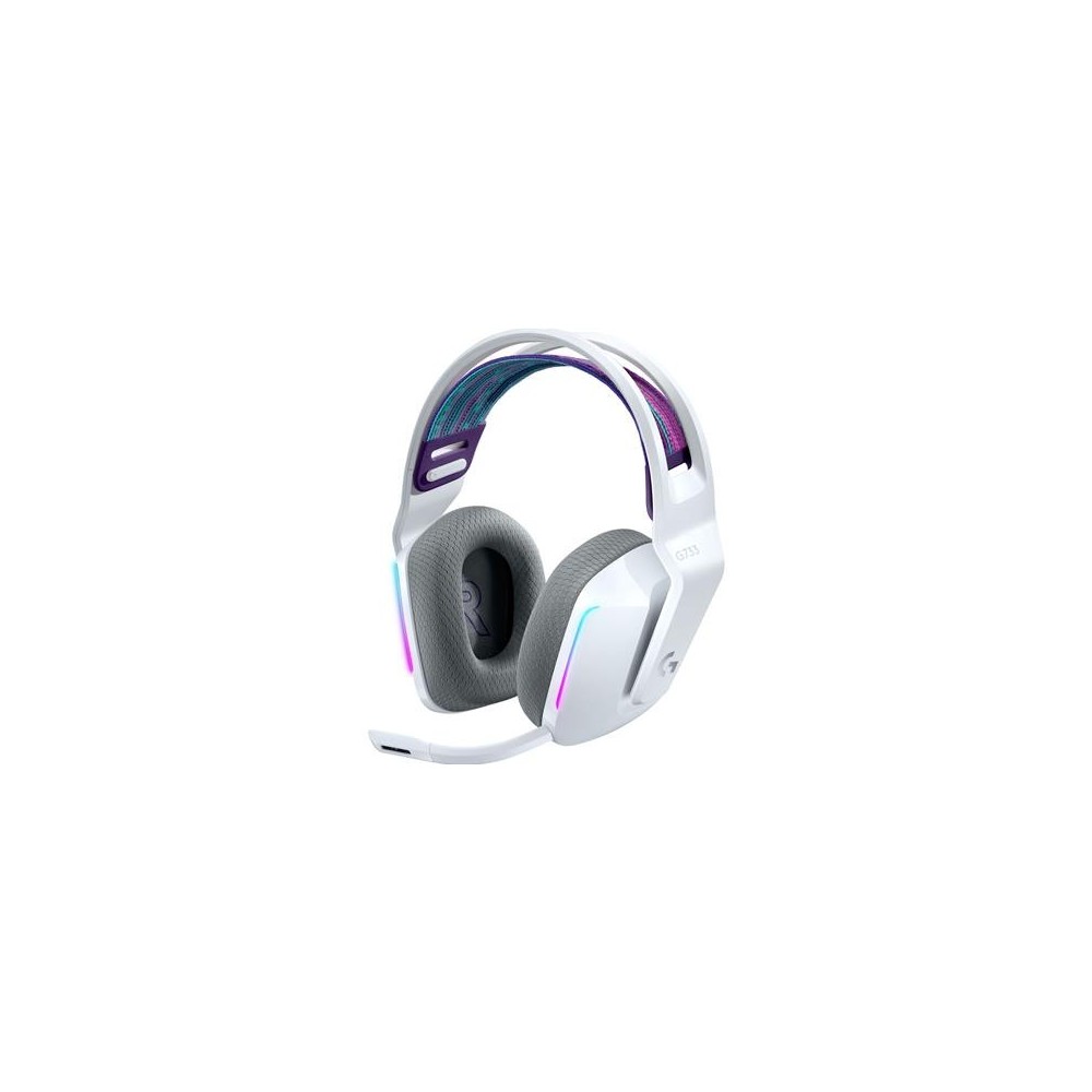 Juhtmevaba Peakomplekt Logitech G733 RGB, valge