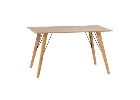 Söögilaud HELENA 140x80xH74cm, tamm