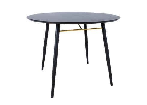 Söögilaud LUXEMBOURG D100xH75cm, must