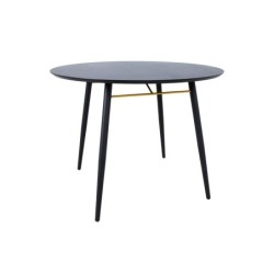 Söögilaud LUXEMBOURG D100xH75cm, must