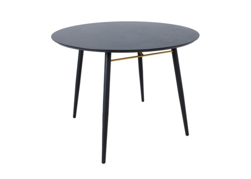 Söögilaud LUXEMBOURG D100xH75cm, must