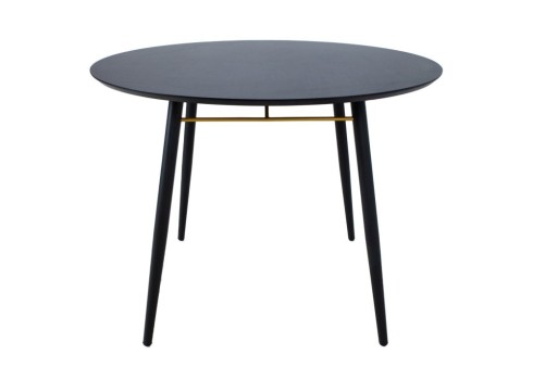 Söögilaud LUXEMBOURG D100xH75cm, must