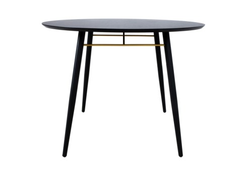 Söögilaud LUXEMBOURG D100xH75cm, must
