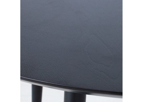 Söögilaud LUXEMBOURG D100xH75cm, must
