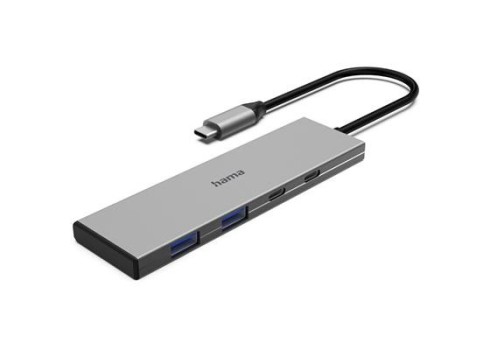 USB jagaja Hama 2xUSB-C, 2xUSB-A