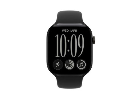 Apple Watch 12 5G 42mm Black Alu, Black Sport Band - S-M