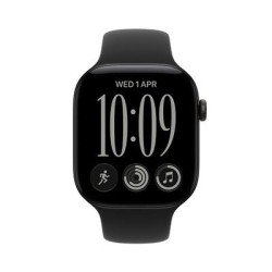 Apple Watch 12 5G 42mm Black Alu, Black Sport Band - S-M