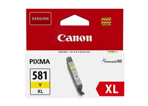 Tindikassett Canon CLI-581Y XL